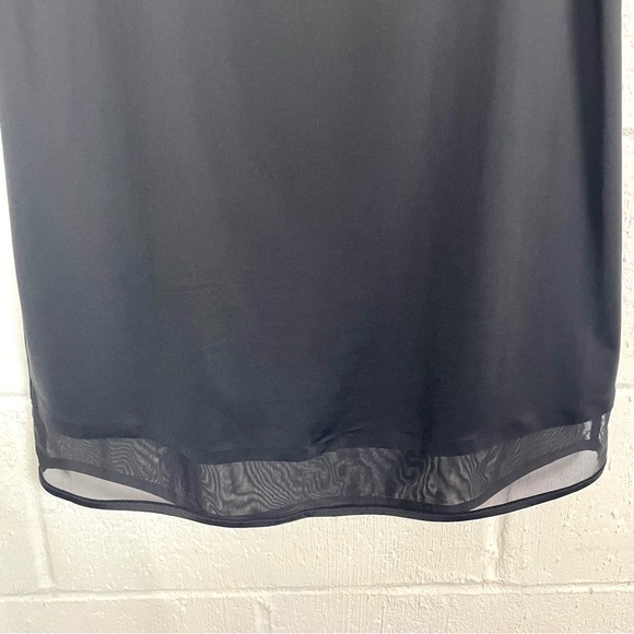 Athleta Sunlover Tank Dress‎ UPF Sheer Mesh Hem Beach Athleisure Tennis Prep SP - Picture 6 of 11